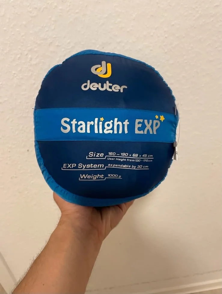 Deuter Starlight EXP Kinderschlafsack – mit verlängerbarem Fußteil – 160–190 cm